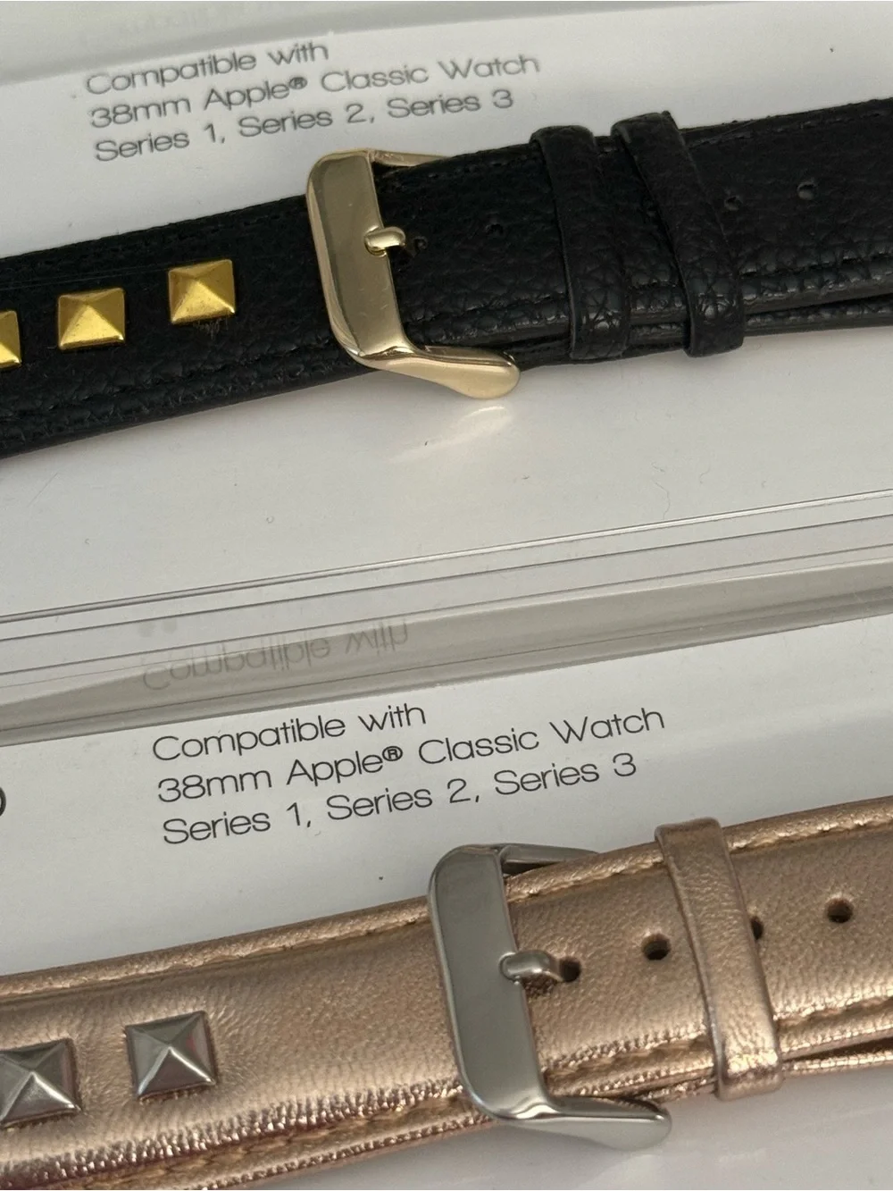 Smartwatch interchangeable straps. 38mm Apple Compatible.